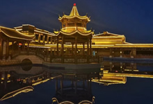 新疆博樂(lè)周總定購(gòu)古建雙層八角古建亭、軒亭、古建文化長(zhǎng)廊