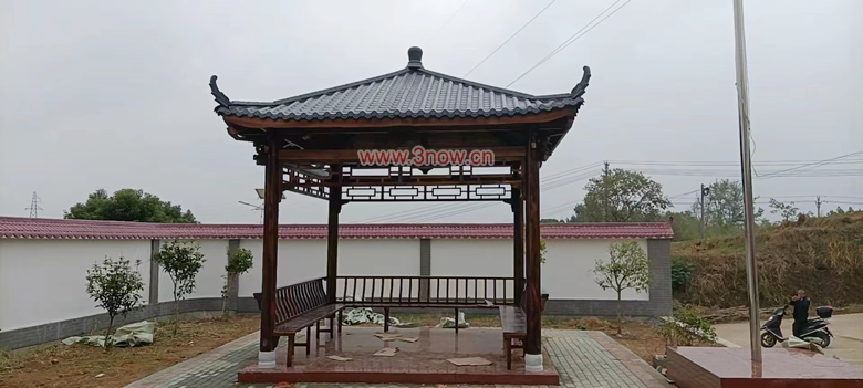 四角涼亭
