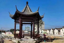 涼亭安裝費用，安裝一個防腐木涼亭要多少錢